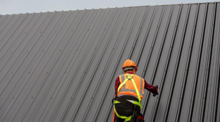 Professional metal roof installation services in Morgan, UT